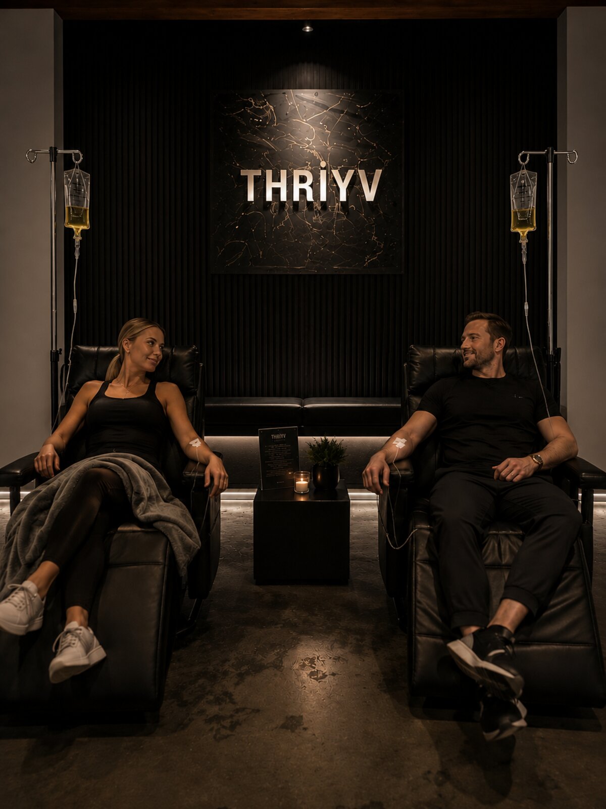 IV bay at Thriyv, 14–16 Whitworth Street, Manchester