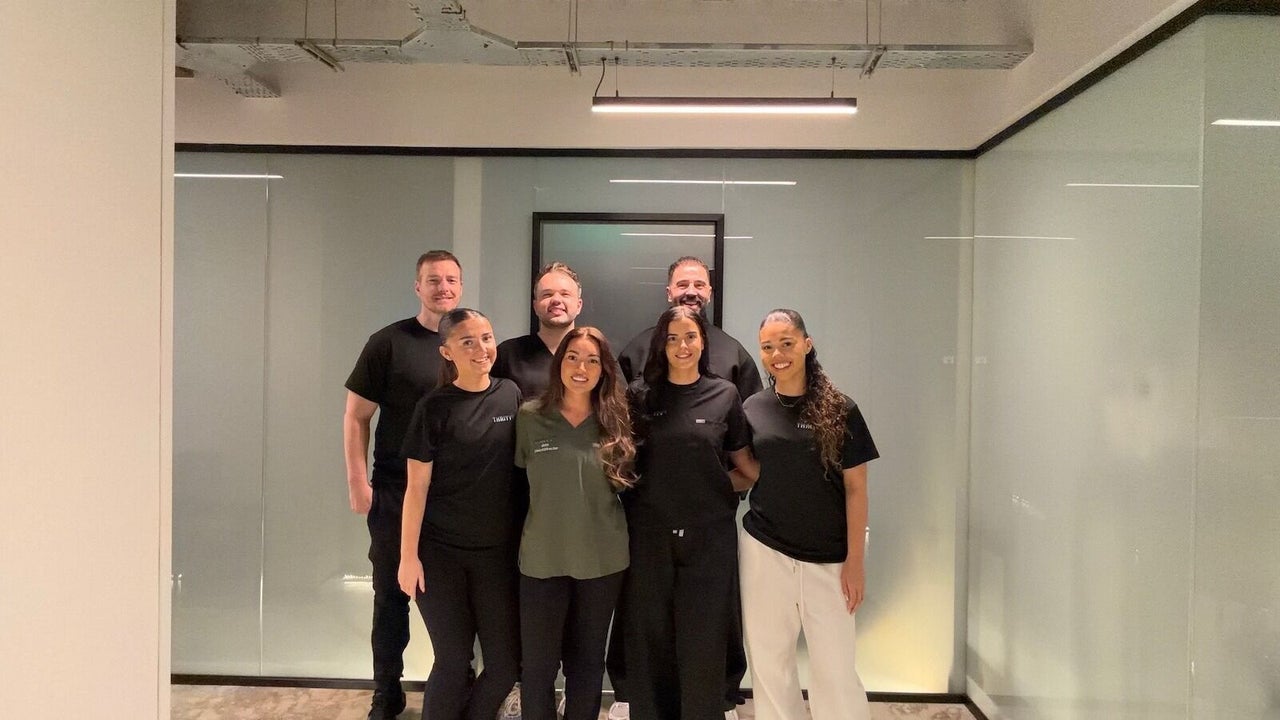 The Thriyv clinical team at 14–16 Whitworth Street, Manchester
